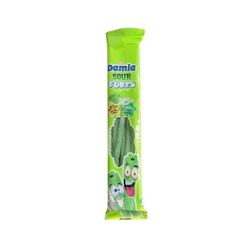 Damla Sour Tubes Apple 30g
