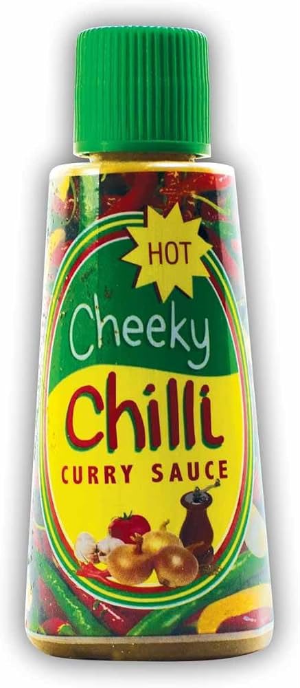 Cheeky Hot Chilli Curry Sauce 100ml