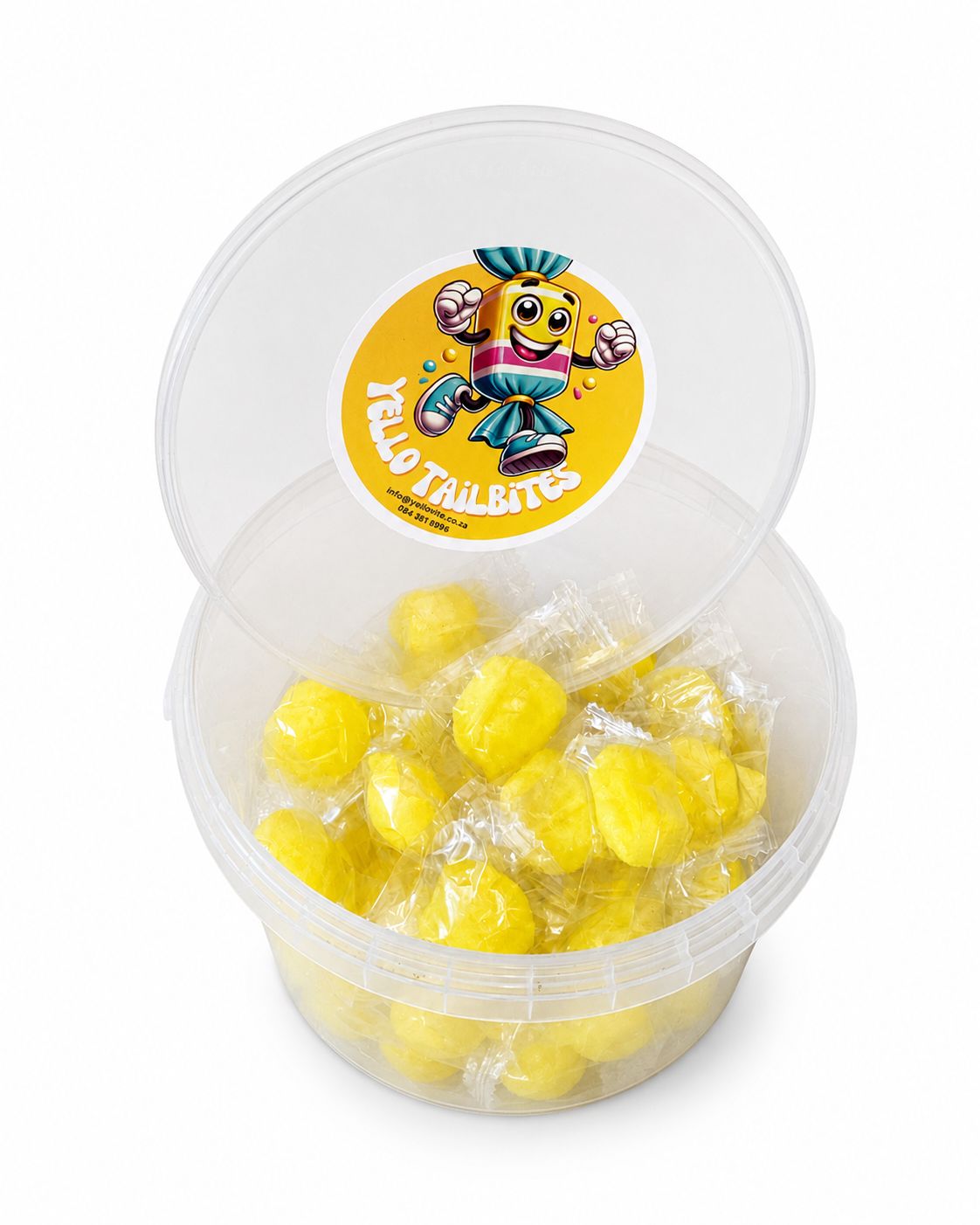 Tuck Shop 2L Container – Fizzy Bombs Pineapple