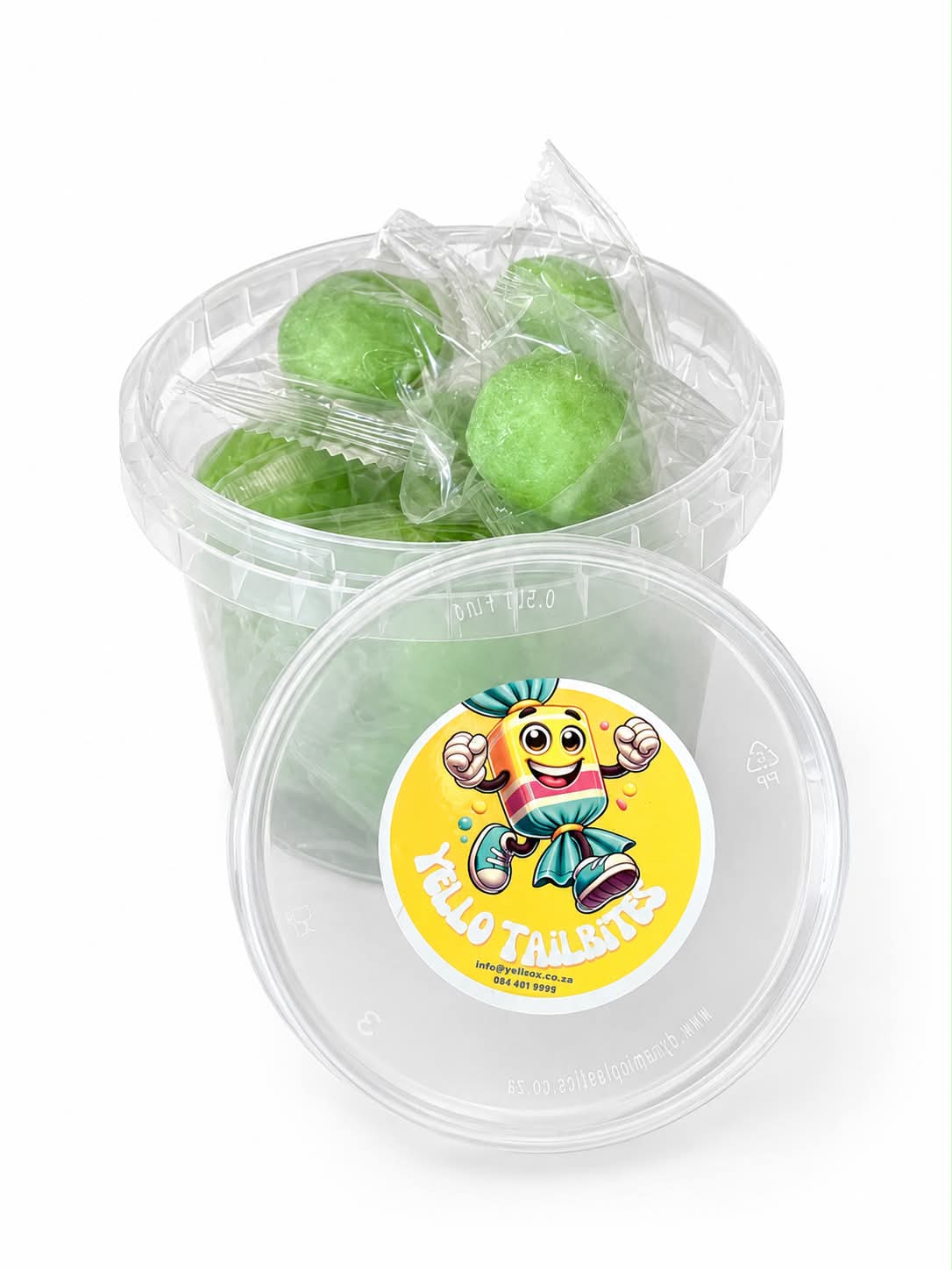 Yello Tailbites Fizzy Bombs Sour Apple