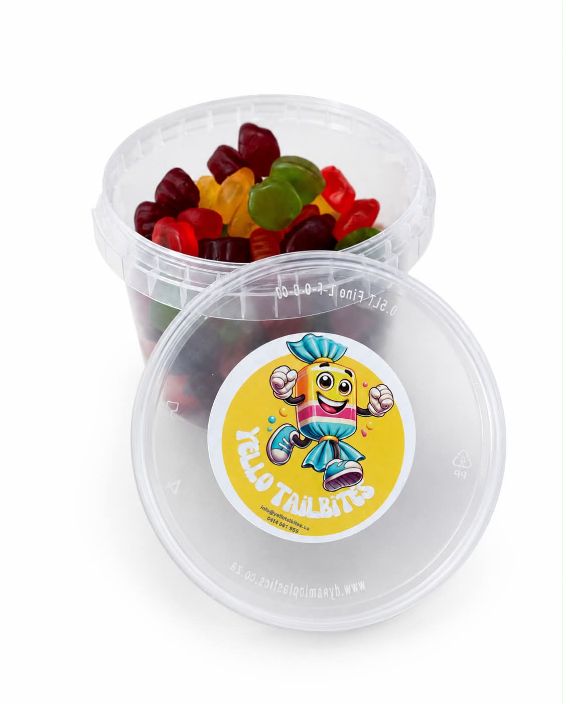 Yello Tailbites Fruit Salad Jellies