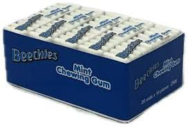 Beechies Mint Chewing Gum 14g
