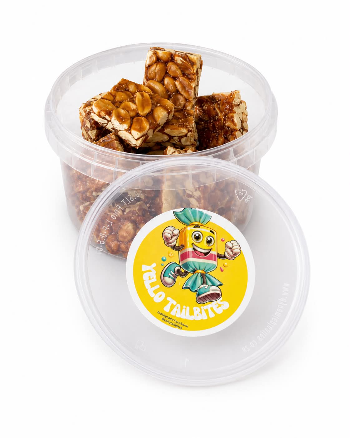 Yello Tailbites Peanut Brittle