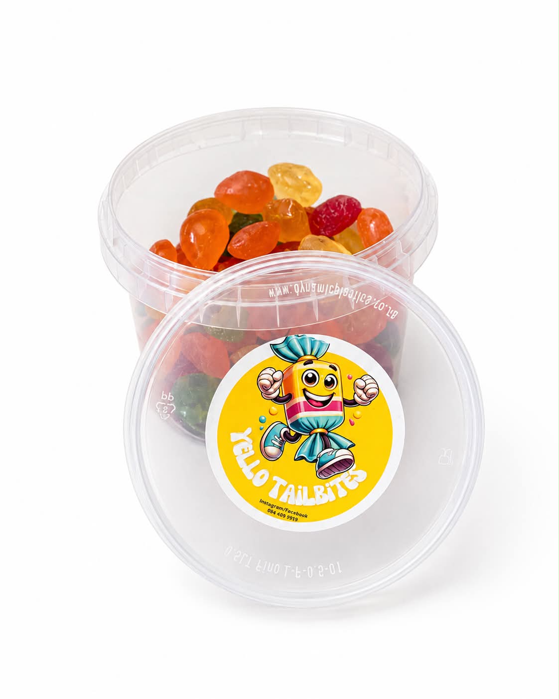Yello Tailbites Pear Drops – 200g