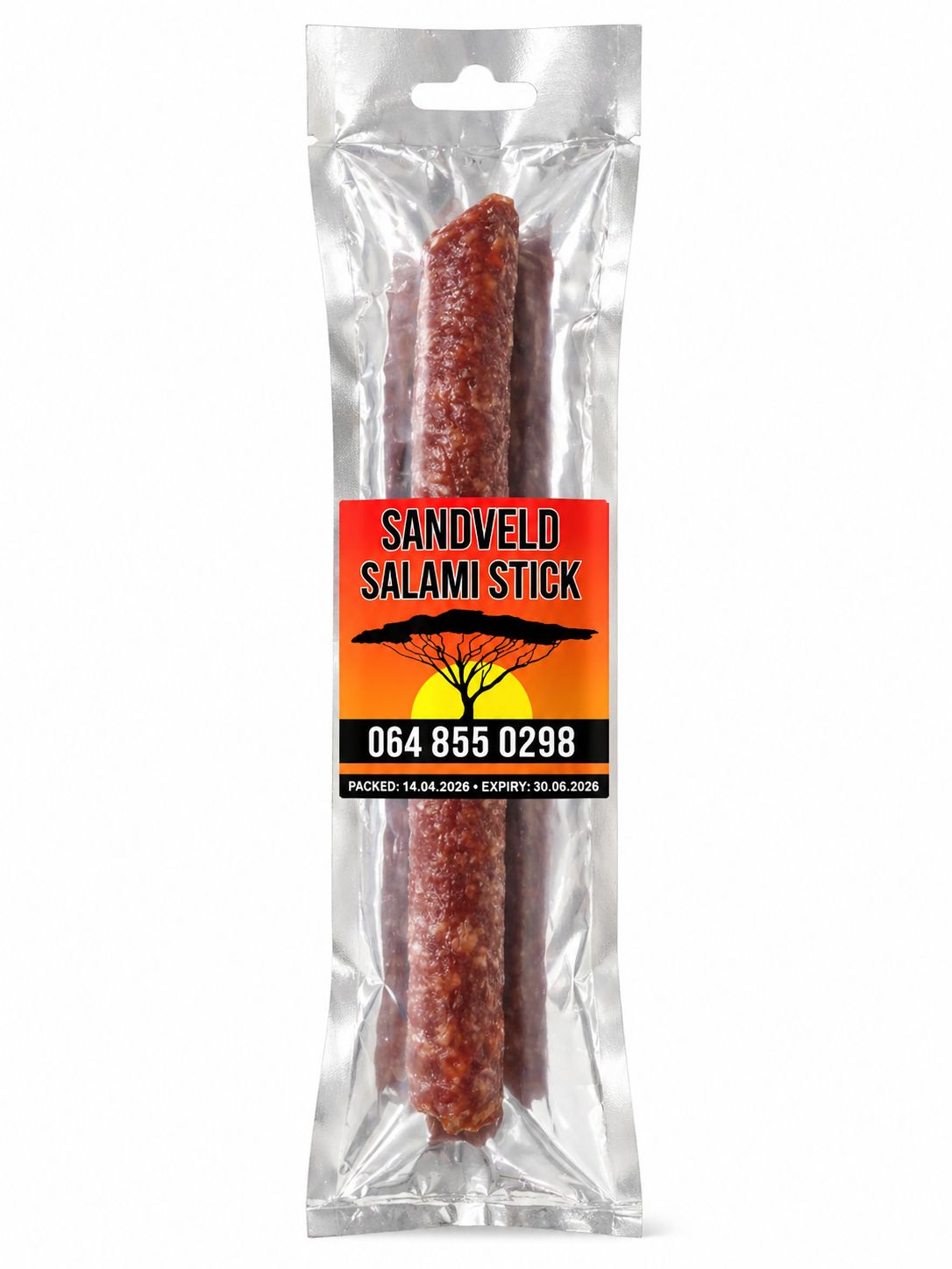 Sandveld Salami Sticks 50g South African snacks