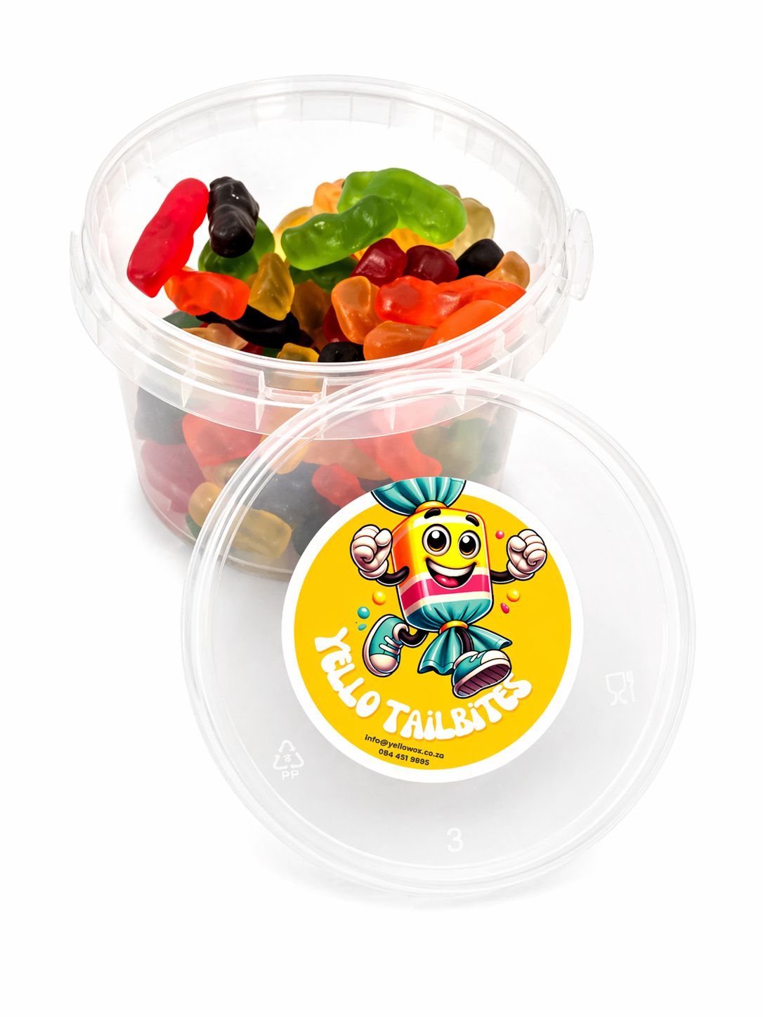 Yello Tailbites Jelly Babies Jellies South African sweets