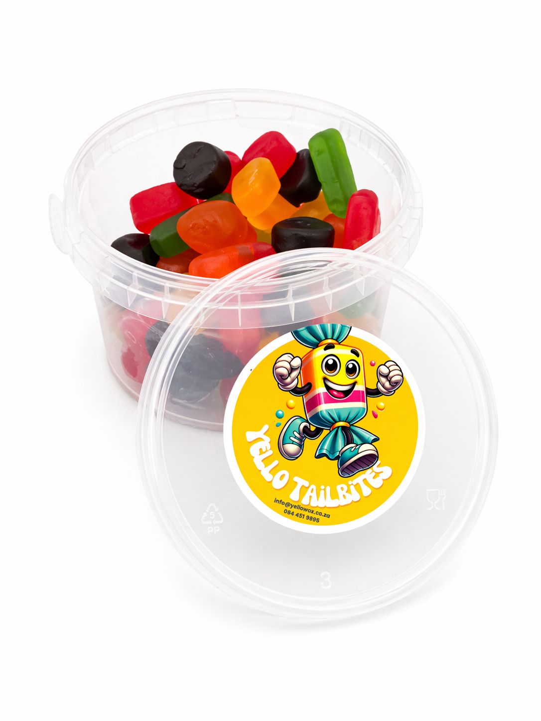 Yello Tailbites Wine Gums South African sweets