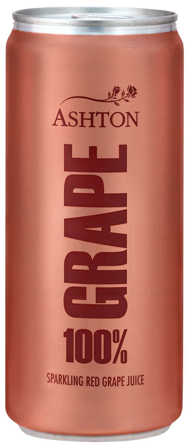 Ashton sparkling red grape juice 300 ml can