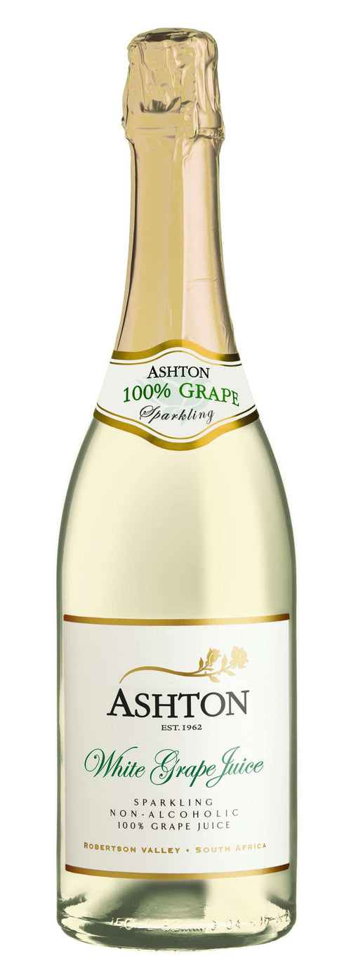 Ashton sparkling white grape juice 750 ml cork-top celebration bottle